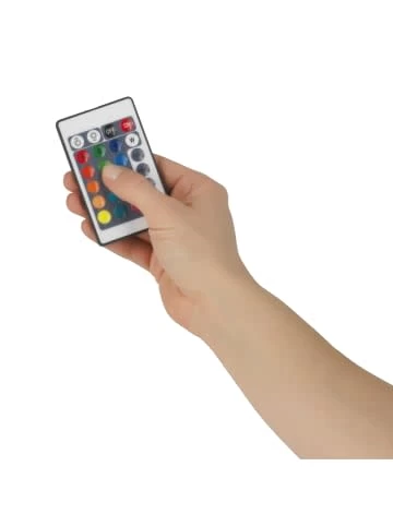 Solar-Leuchte Stein Mit Farbwechsel In Weiß 5 Solar-Leuchte Stein Mit Farbwechsel In Weiß – Bild 3