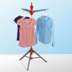 Wäscheständer In Grau/Rot 8 Wäscheständer In Grau/Rot -Petromax Store easymaxx waschestander in grau rot 2