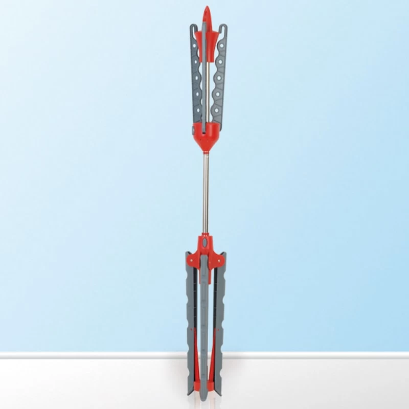 Wäscheständer In Grau/Rot 6 Wäscheständer In Grau/Rot – Bild 4