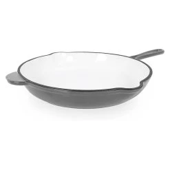 Gusseisen Bratpfanne In Grau