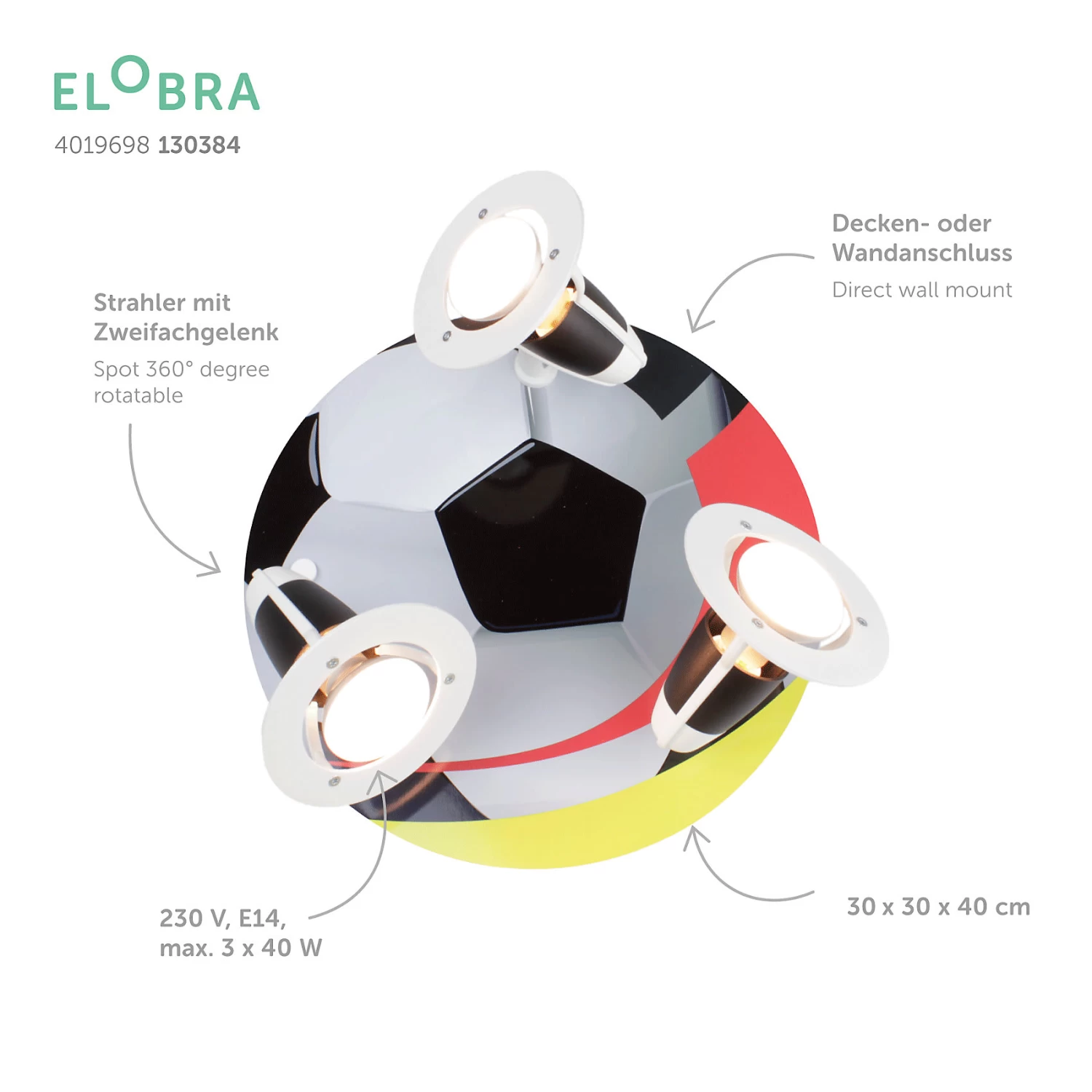 3er-Spot Rondell WM Fußball 5 3er-Spot Rondell WM Fußball – Bild 3