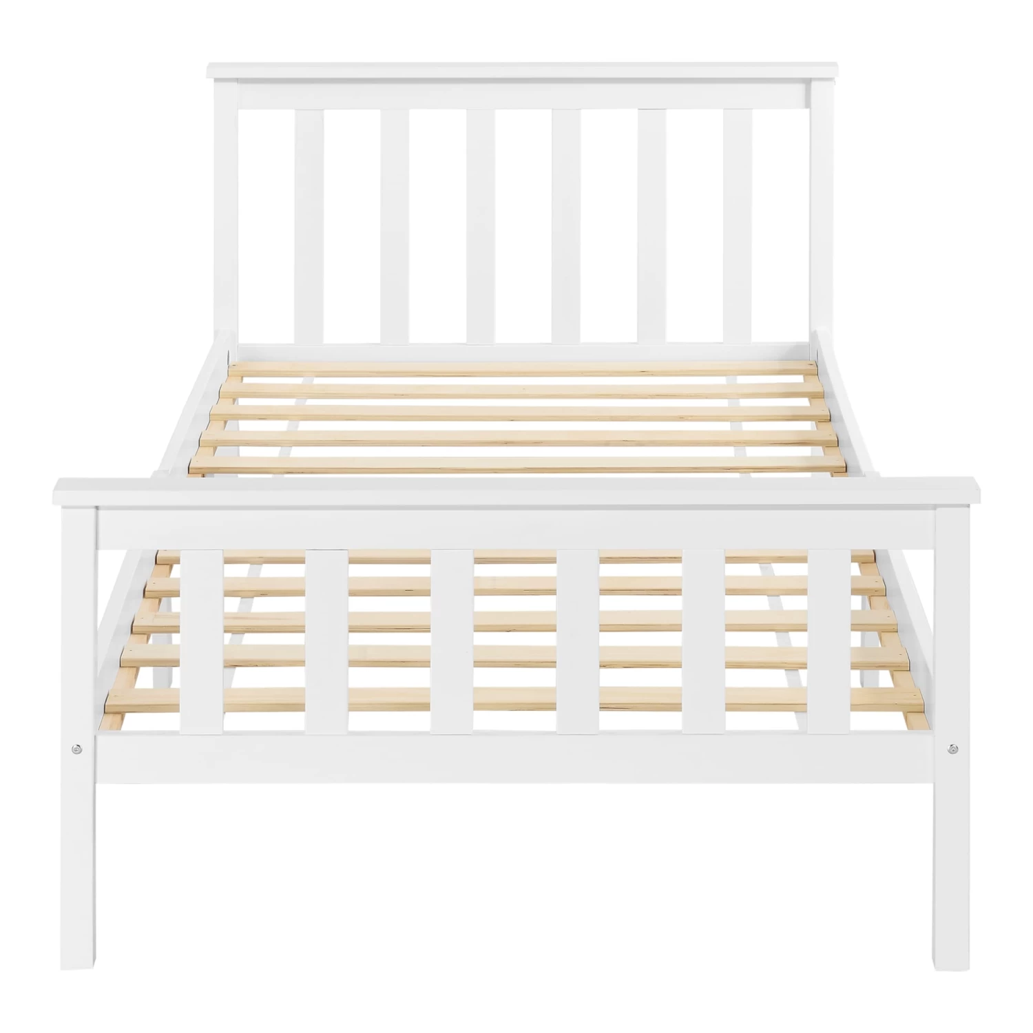 Holzbett Breda In Weiß (B)90cm 6 Holzbett Breda In Weiß (B)90cm – Bild 4