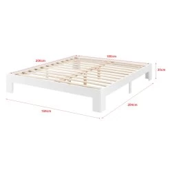 Holzbett Raisio Mit Matratze In Weiß (B)180cm 11 Holzbett Raisio Mit Matratze In Weiß (B)180cm -Petromax Store en casa holzbett raisio mit matratze in weiss b 180cm 2