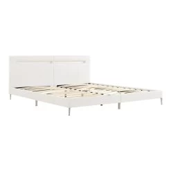 LED Bett Taastrup In Weiß (B)180cm -Petromax Store en casa led bett taastrup in weiss b 180cm 2