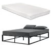 Metallbett Kreta Mit Matratze In Schwarz (B)140cm -Petromax Store en casa metallbett kreta mit matratze in schwarz b 140cm