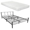 Metallbett Laos Mit Matratze In Schwarz (B)160cm