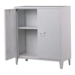 Metallschrank Oripää In Weiß (H)90cm (B)80cm (T)33cm -Petromax Store en casa metallschrank oripaa in weiss h 90cm b 80cm t 33cm 3