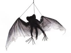 Halloween Fledermaus In Schwarz - Breite: 120cm -Petromax Store europalms halloween fledermaus in schwarz breite 120cm 1