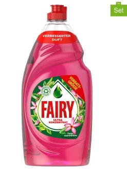4er-Set: Handspülmittel "Pinke Jasminblüte", Je 900 Ml