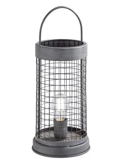 Dekoleuchte "Tiana" In Schwarz - (H)44 X Ø 18 Cm