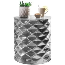 Beistelltisch "SV49569" In Silber / Silbern