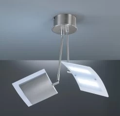 Deckenleuchte Tours In Nickelfarben Matt/chrom - (L)50 X (B)23 X (H)45 Cm -Petromax Store fischer and honsel deckenleuchte tours in nickelfarben matt chrom l 50 x b 23 x h 45 cm 4