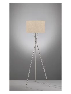 Standleuchte "Wotan" In Beige - (H)160 Cm