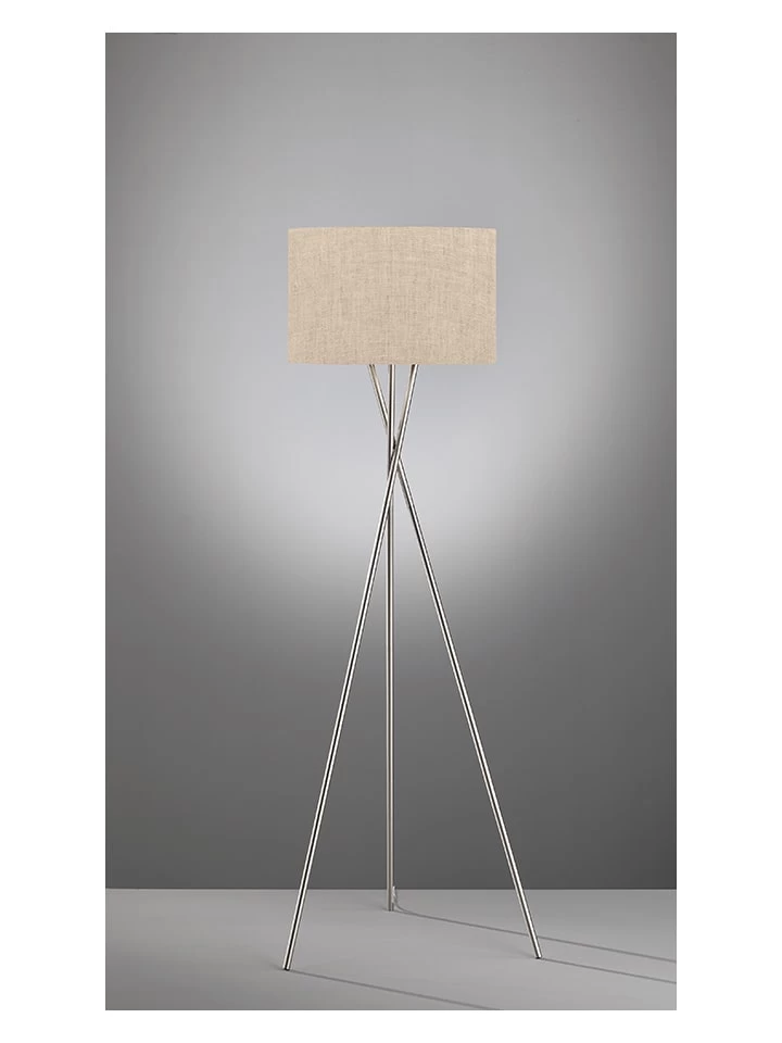 Standleuchte "Wotan" In Beige - (H)160 Cm 3 Standleuchte "Wotan" In Beige - (H)160 Cm