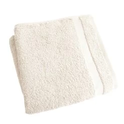 Walkfrottier BIO Duschtuch "ORGANIC" In Natural Cream - (L) 150 X (B) 75 Cm