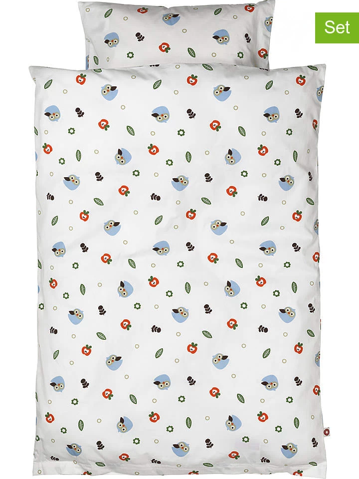 Bettwäsche-Set "Ester Owl" In Weiß/ Bunt - (L)135 X (B)100 Cm 3 Bettwäsche-Set "Ester Owl" In Weiß/ Bunt - (L)135 X (B)100 Cm