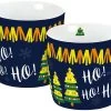 Tasse Ho Ho Ho In Blau - 300 Ml -Petromax Store geda labels tasse ho ho ho in blau 300 ml