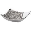 Schale "Bubble" In Silber - H. 8 Cm - B. 24,5 Cm -Petromax Store gilde schale bubble in silber h 8 cm b 24 5 cm