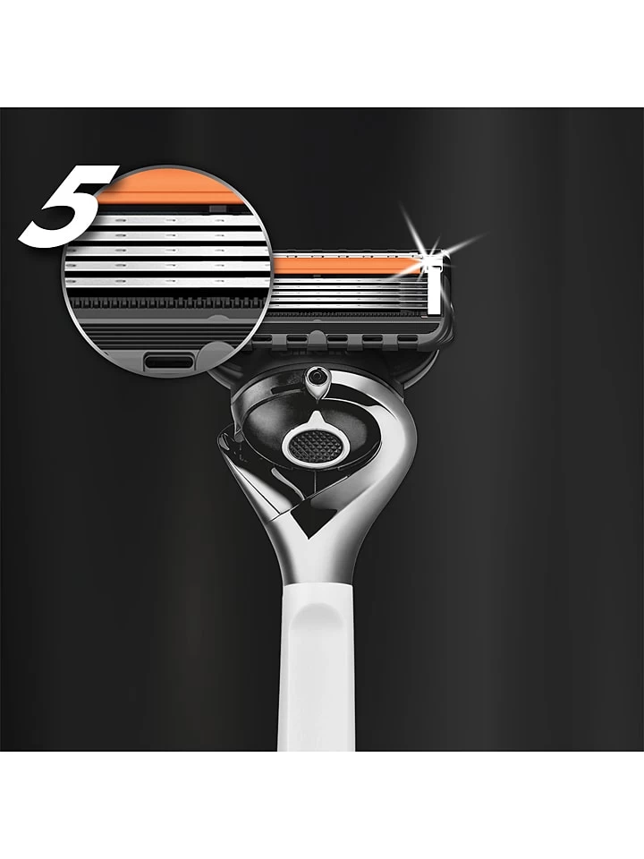 Gillette® 2tlg. Rasierer-Set "ProGlide Monochrome" In Weiß/ Silber 5 Gillette® 2tlg. Rasierer-Set "ProGlide Monochrome" In Weiß/ Silber – Bild 3