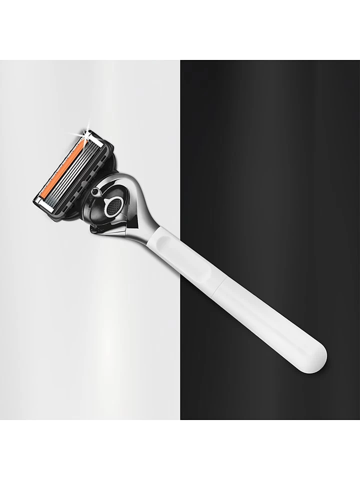 Gillette® 2tlg. Rasierer-Set "ProGlide Monochrome" In Weiß/ Silber 8 Gillette® 2tlg. Rasierer-Set "ProGlide Monochrome" In Weiß/ Silber – Bild 6