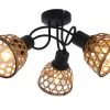 Deckenleuchte "WENNA" In Black -Petromax Store globo lighting deckenleuchte wenna in black
