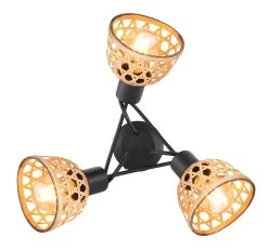 Deckenleuchte "WENNA" In Black 8 Deckenleuchte "WENNA" In Black -Petromax Store globo lighting deckenleuchte wenna in black 2