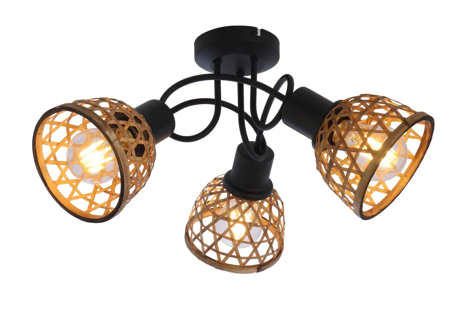 Deckenleuchte "WENNA" In Black 3 Deckenleuchte "WENNA" In Black