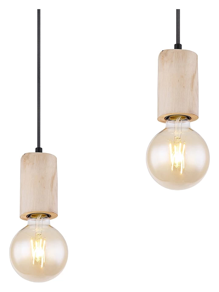 Hängeleuchte "Joseba" In Hellbraun - Ø 35 Cm 5 Hängeleuchte "Joseba" In Hellbraun - Ø 35 Cm – Bild 3