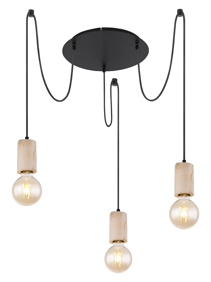 Hängeleuchte "Joseba" In Hellbraun - Ø 35 Cm 3 Hängeleuchte "Joseba" In Hellbraun - Ø 35 Cm