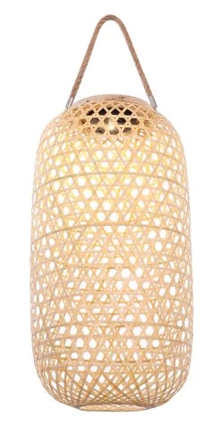 Solarleuchte "SOLARLEUCHTE BAMBUS NATUR, 1XLED" In Brown