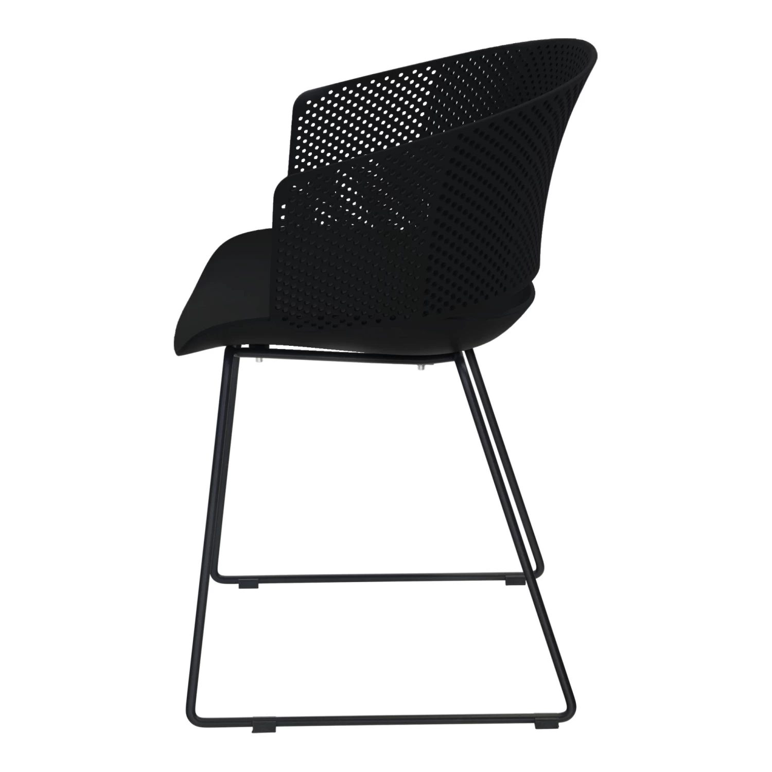 Gartenstuhl ORLY In Schwarz 4 Gartenstuhl ORLY In Schwarz – Bild 2