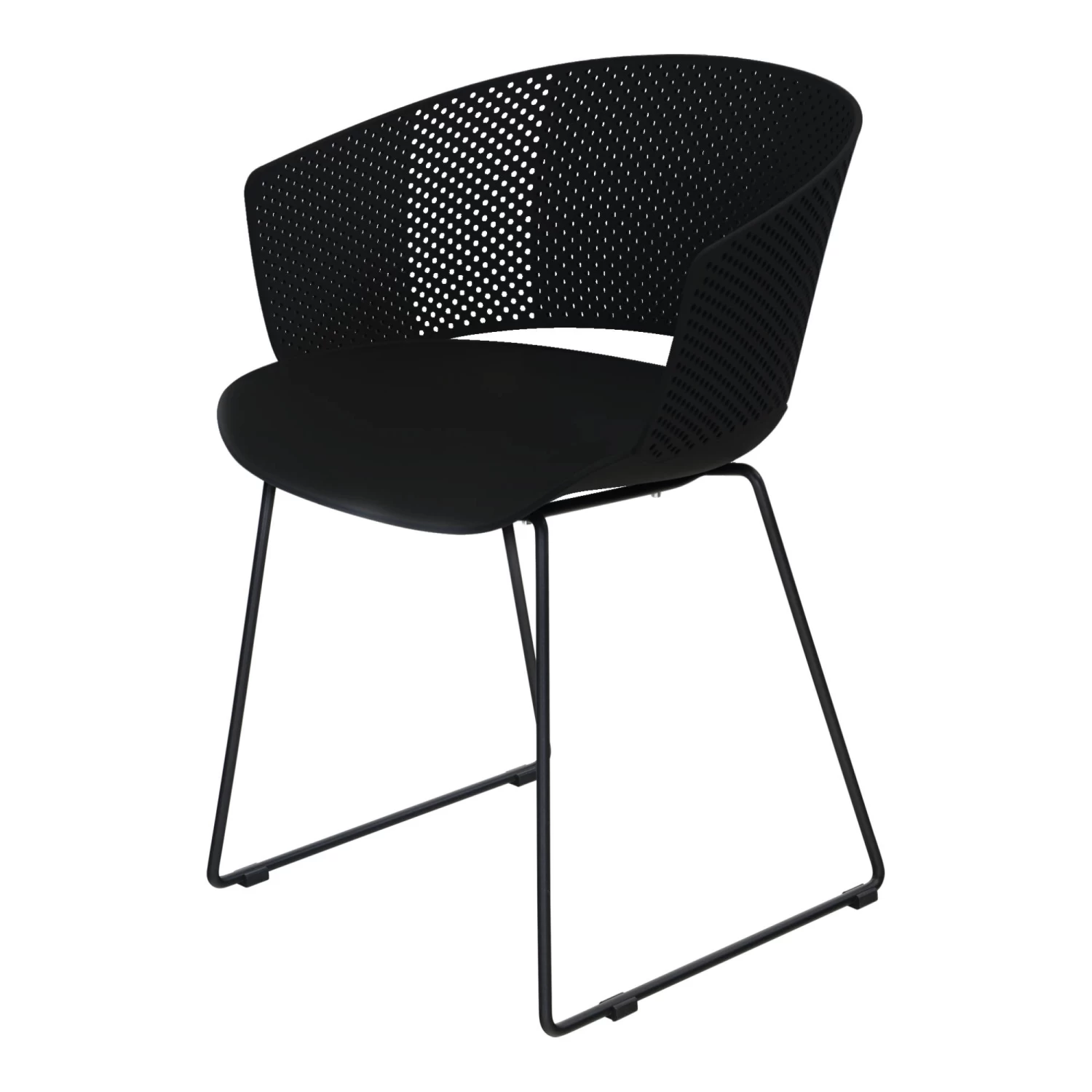 Gartenstuhl ORLY In Schwarz 3 Gartenstuhl ORLY In Schwarz