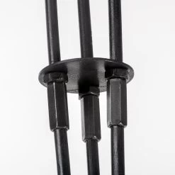 Solar-Laternen Ständer METAL TERRACE-3 In Schwarz -Petromax Store gmd living solar laternen stander metal terrace 3 in schwarz 3