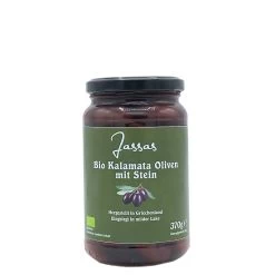 Bio Kalamata Oliven Mit Stein 3 X 210g, Ohne Zusätze