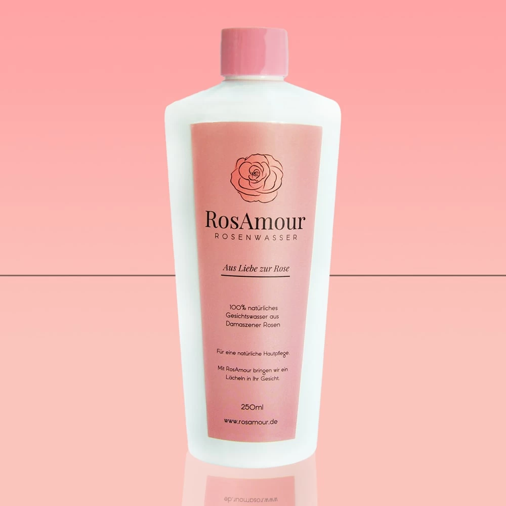 RosAmour Reines Rosenwasser Aus Damaszener Rosen, 250ml 4 RosAmour Reines Rosenwasser Aus Damaszener Rosen, 250ml – Bild 2