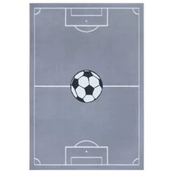Kinderteppich Estádio Hellgrau