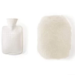 Lammfell Wärmflasche In Weiß 6 Lammfell Wärmflasche In Weiß -Petromax Store hofbrucker lammfell warmflasche in weiss 1