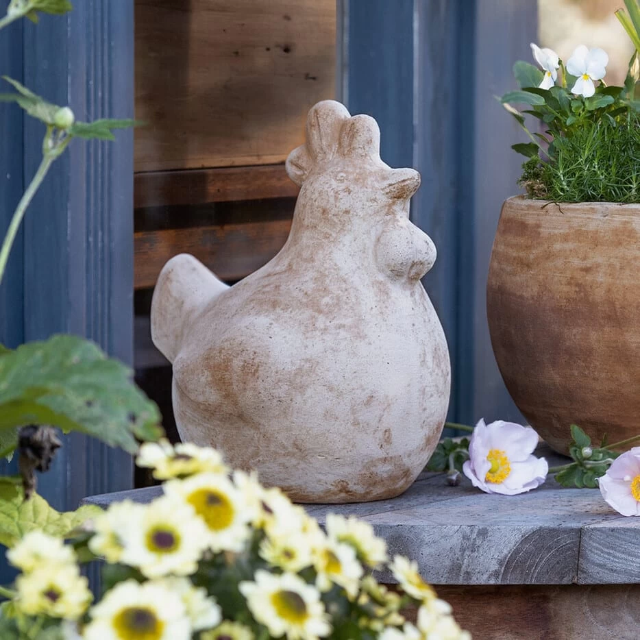 Figuren "Henriette" 18x13x20cm In Braun 8 Figuren "Henriette" 18x13x20cm In Braun – Bild 6