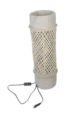 Lampe "Artesania" 180x180x600 In Grau