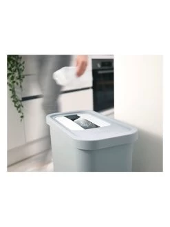 Mülleimer "GoRecycle" In Hellblau - 32 L -Petromax Store josephjoseph mulleimer gorecycle in hellblau 32 l 5