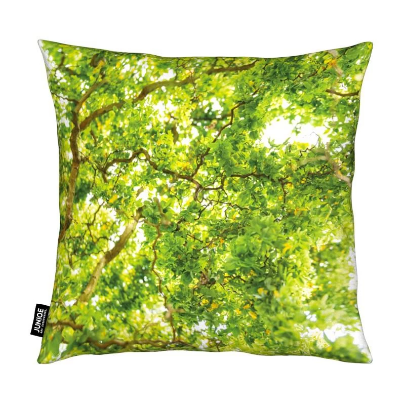 Kissen "Hazel Tree" In Grün & Weiß 4 Kissen "Hazel Tree" In Grün & Weiß – Bild 2