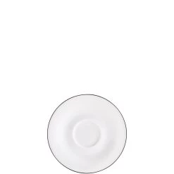 Untertasse 12 Cm Line Pure Black