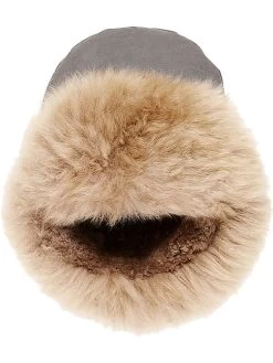 Lammfell-Fußwärmer In Anthrazit/ Natur - (B)40 X (H)13 X (T)31 Cm -Petromax Store kaiser naturfellprodukte handl lammfell fusswarmer in anthrazit natur b 40 x h 13 x t 31 cm 3