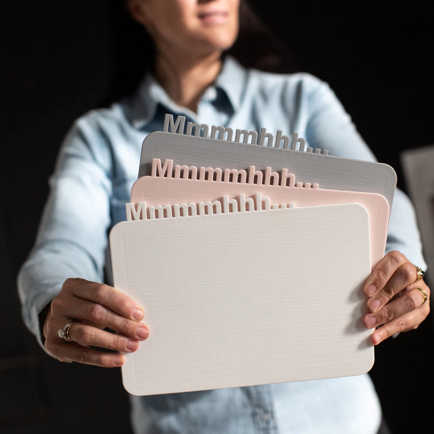 Koziol HAPPY BOARD Mmmmhhh... - Frühstücksbrettchen In Cotton White 7 Koziol HAPPY BOARD Mmmmhhh... - Frühstücksbrettchen In Cotton White – Bild 5