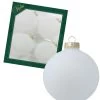 4er-Set: Christbaumkugeln In Weiß - Ø 8 -Petromax Store krebs glas lauscha 4er set christbaumkugeln in weiss o 8