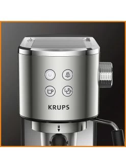 Krups Espressomaschine "Virtuoso" In Silber -Petromax Store krups espressomaschine virtuoso in silber 4