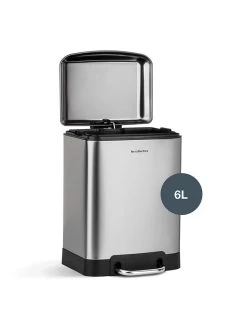 Mülleimer In Silber - 6 L 10 Mülleimer In Silber - 6 L -Petromax Store les collectors mulleimer in silber 6 l 3