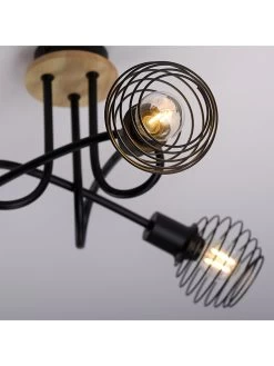 Deckenleuchte "Eugen" In Schwarz - (B)45 X (H)23 X (T)45 Cm -Petromax Store leuchtendirekt deckenleuchte eugen in schwarz b 45 x h 23 x t 45 cm 2