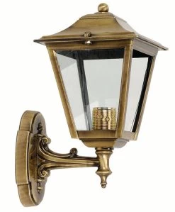 Außen Wandlampe In Messing Antik