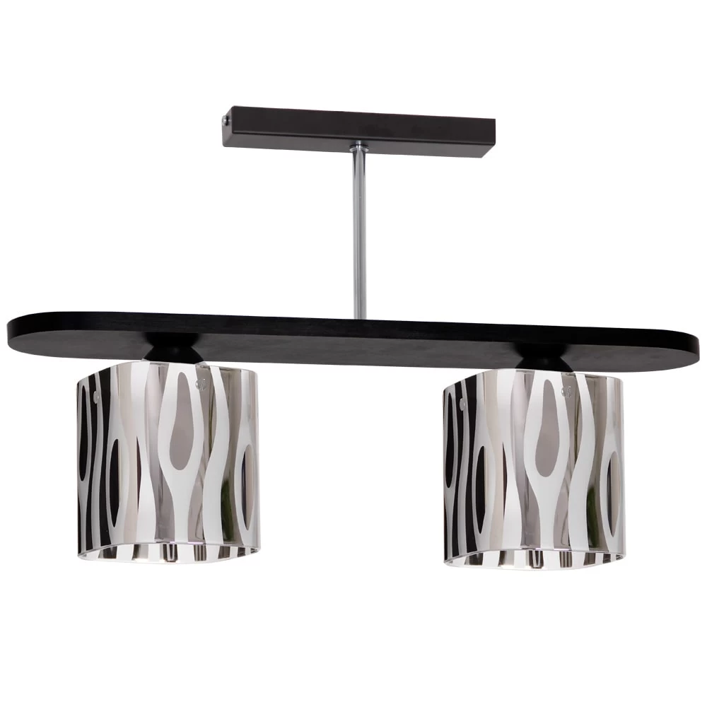 Deckenlampe In Chrom Schwarz 3 Deckenlampe In Chrom Schwarz